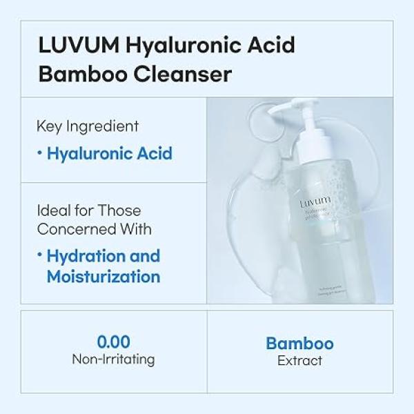 Bamboo Hyaluronic Moisture Gel Cleanser
