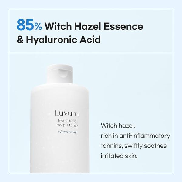 Witch Hazel Hyaluronic Low pH Toner (300ml)